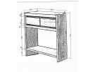 Frejus telephone table